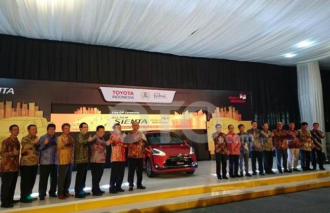 Toyota Sienta Jadi Mobil Keenam Rakitan Indonesia