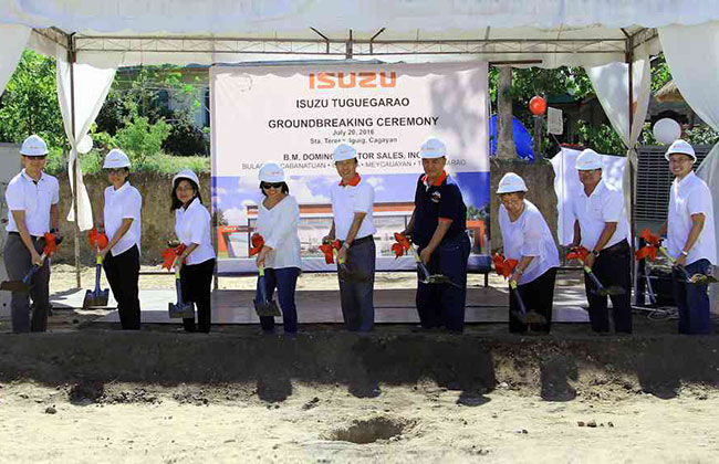 Isuzu Expands Its Network To Northern Luzon - Groundbreaking Ceremony Held