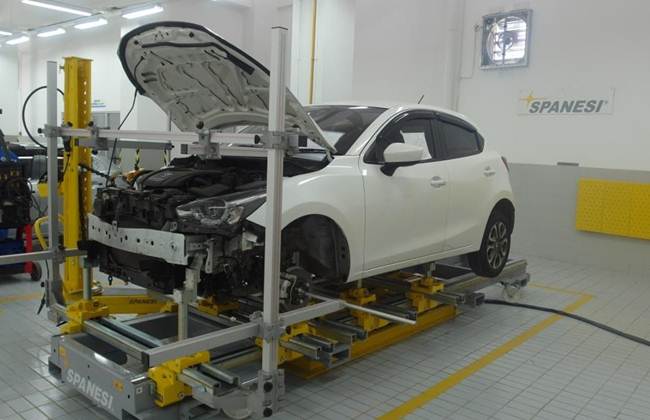 Mazda Resmikan Bengkel Cat Dan Perbaikan Bodi Terbesar Di Indonesia