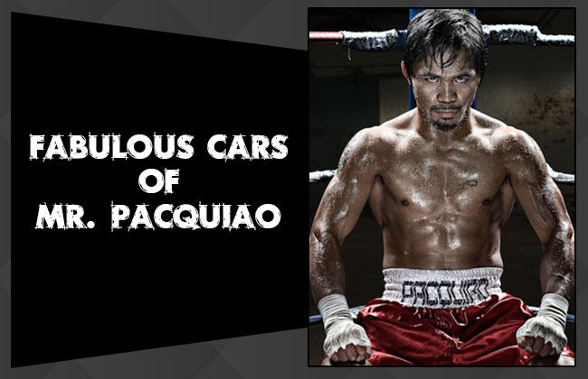 Manny Pacquiao's Car Collection is as Great as His Boxing Skills 