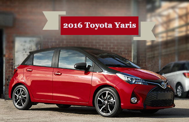 New Engine, New Transmission for 2016 Toyota Yaris 