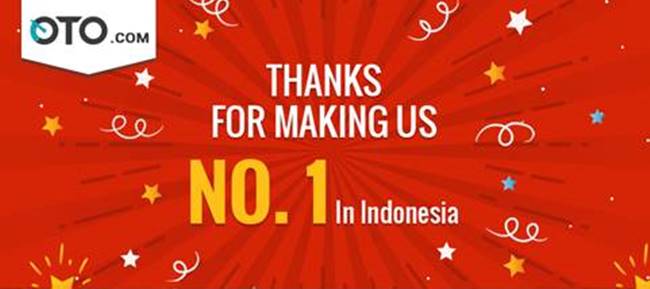 Terima Kasih Telah Mendukung Kami Menjadi Nomor 1 di Indonesia