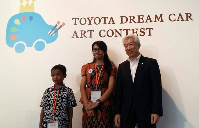 Putra Indonesia Berjaya di Toyota Dream Car Art Contest