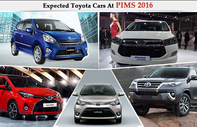 Toyota Philippines Expected Fleet At PIMS 2016