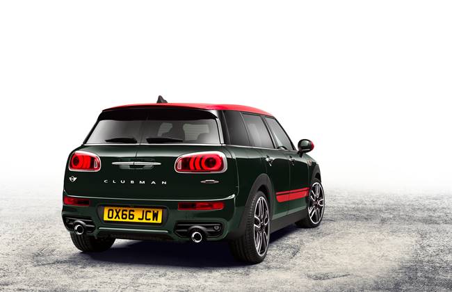Tfampak belakang JCW Clubman