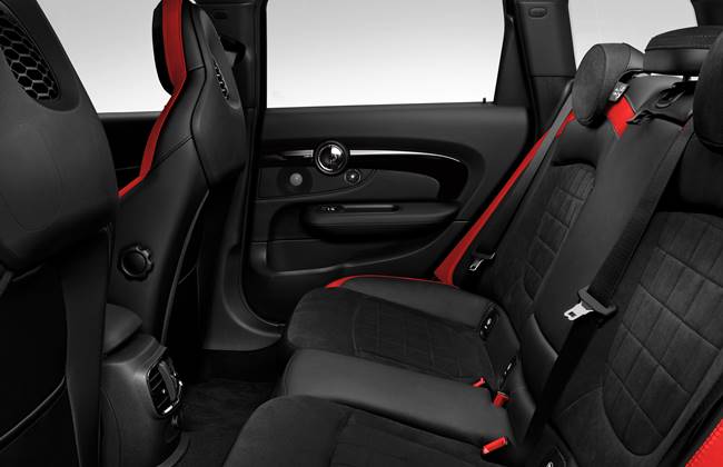 Jok belakang JCW Clubman