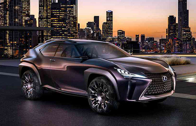 Lexus UX Concept revealed at Paris Motor Show