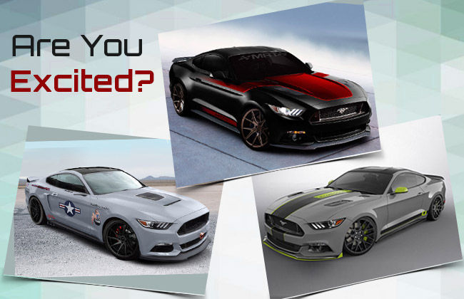 Customized Ford Mustangs coming to SEMA Show