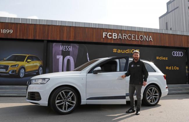 Audi Bagikan Mobil ke Pemain Barcelona