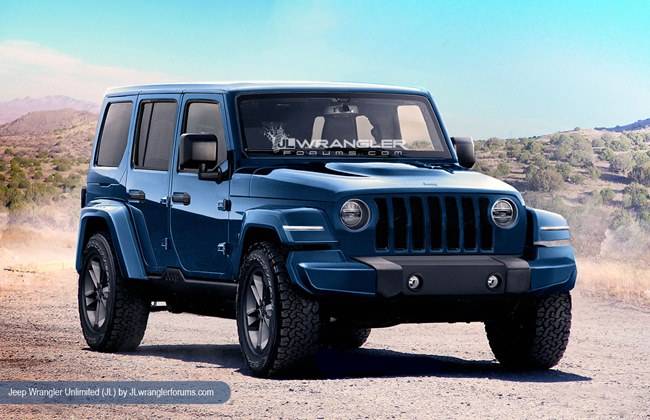 Jeep Wrangler 2018 Akan Seperti Ini?