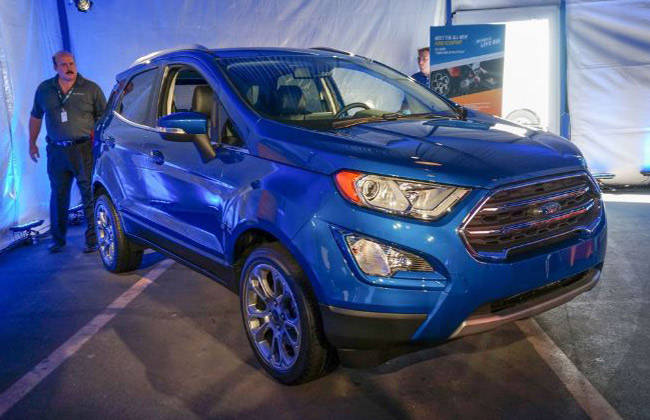 Updated Ford EcoSport revealed in the US