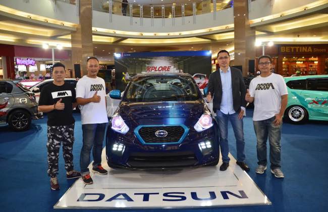 Kontes Modifikasi Datsun Sambangi Kota Surabaya