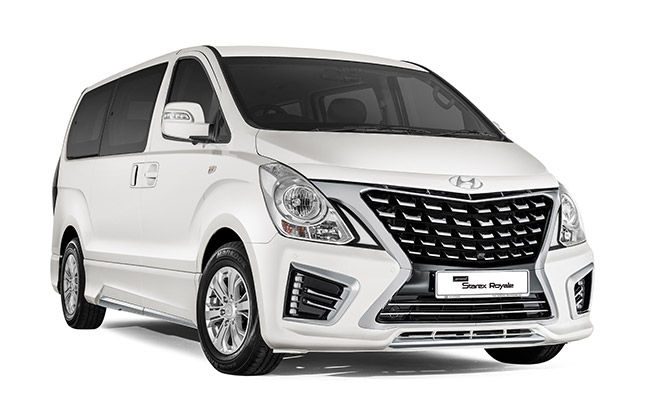 Hyundai Grand Starex Royale treated with a facelift