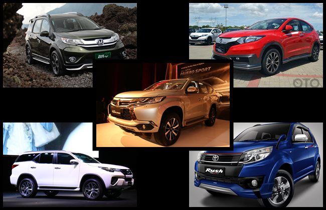 5 SUV Paling Berjaya Di Indonesia Sepanjang Tahun Ini