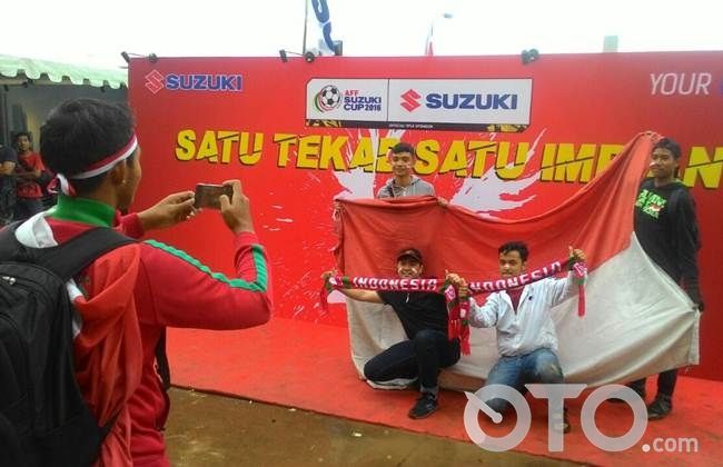 Dukung Indonesia di AFF, Suzuki Tawarkan BBM Gratis! 