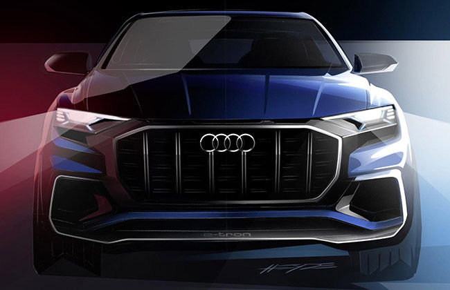 Audi Ungkap Teaser Q8 E-Tron