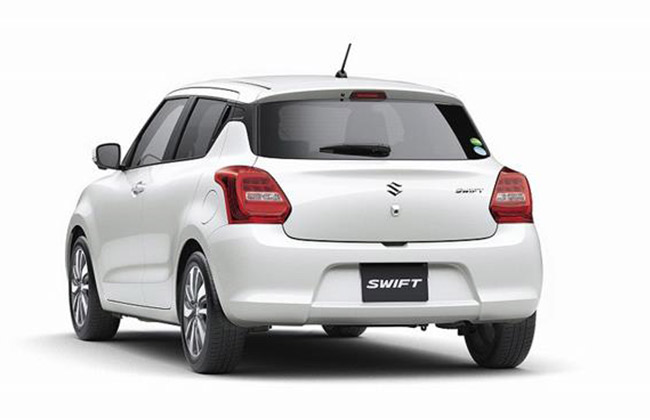 2017 Suzuki Swift Rear