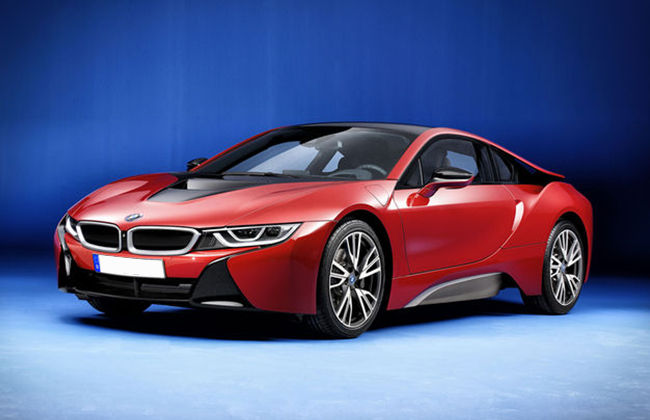 We might see the updated BMW i8 soon