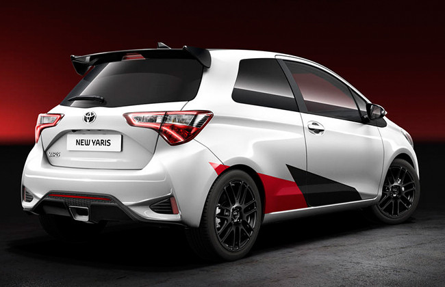 high-performance Yaris rear