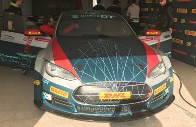 Tesla Model S P100D for Electric GT revealed