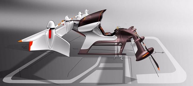 Flying car prototype