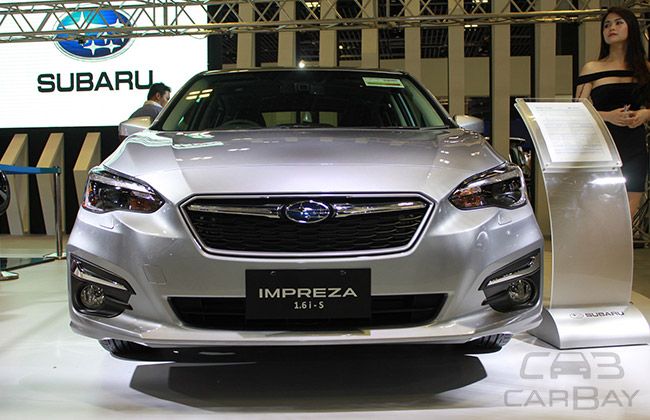 Subaru introduces the 2017 Subaru Impreza at Singapore Motorshow