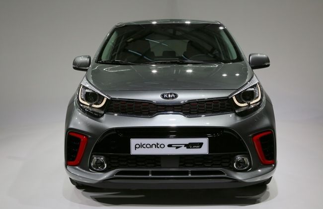 wajah depan Picanto baru
