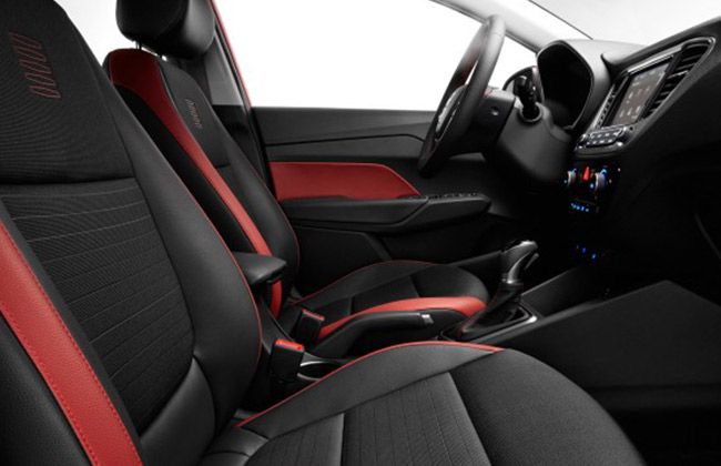 2018 Hyundai Accent Cabin