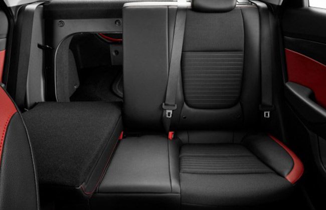 2018 Hyundai Accent Second row