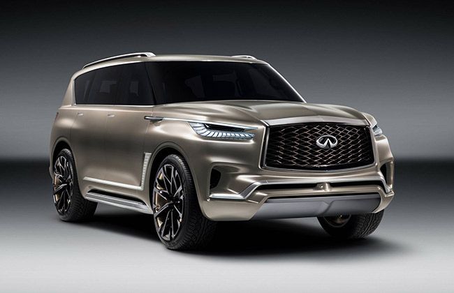 Infiniti QX80 Monograph Concept Will Debut At 2017 New York Auto Show