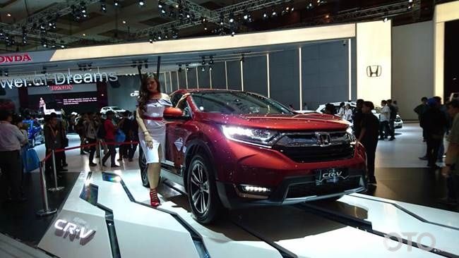 IIMS 2017: Honda All New CR-V 1.5 Turbo Bisa Pakai Premium!