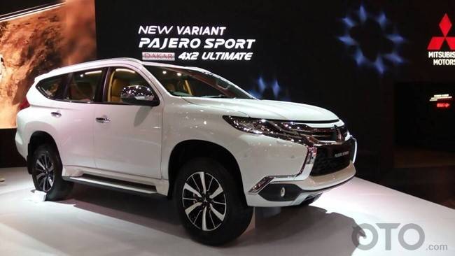 IIMS 2017: Mitsubishi Pajero Sport Dakar Ultimate Bisa Berhenti Sendiri!