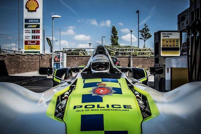 Satu-Satunya Mobil Patroli Polisi Single-Seater Di Dunia