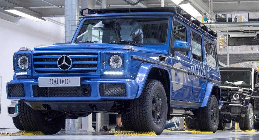 Mercedes-Benz G-Class Capai Produksi 300 Ribu Unit