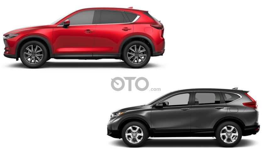 GIIAS 2017: Komparasi Mazda CX-5 vs Honda CR-V