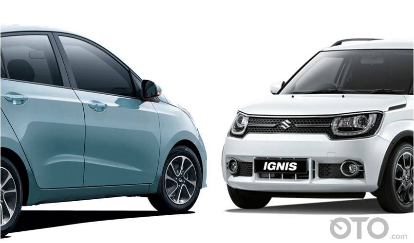 GIIAS 2017: Komparasi City Car, Hyundai Grand i10 vs Suzuki Ignis