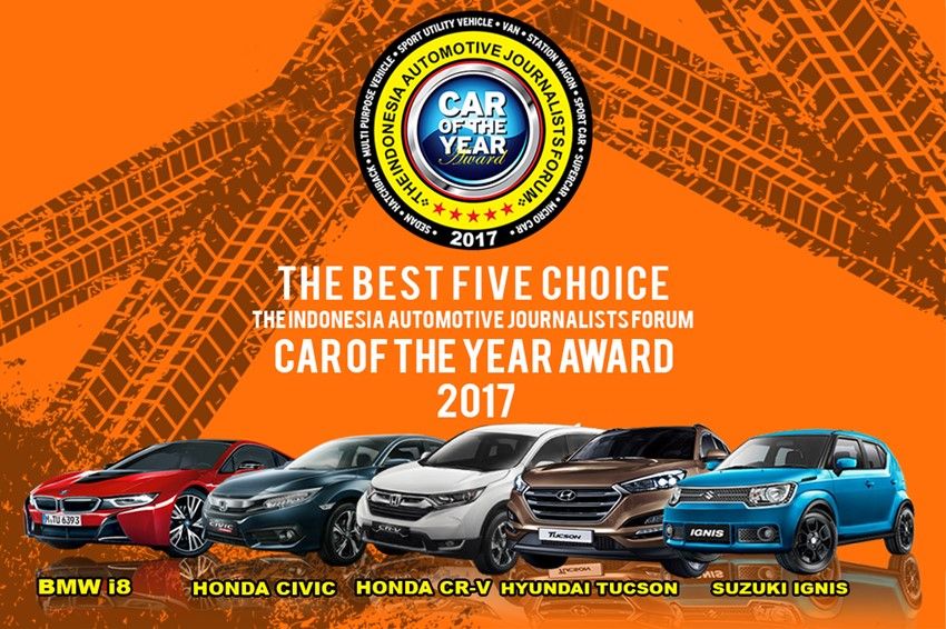 Ini Daftar Lima Mobil Terbaik Forum Wartawan Otomotif 2017
