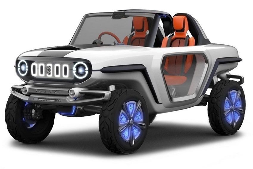 Suzuki e-Survivor Concept: Off Roader Elektrik Berdesain Nyentrik