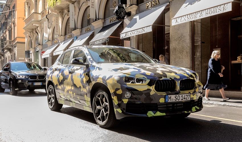 Sosok BMW X2 Mulai Dipromosikan