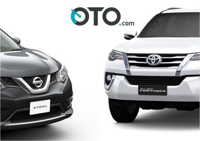 Komparasi Performa Nissan X-Trail VS Toyota Fortuner Bensin Komparasi Performa Nissan X-Trail VS Toyota Fortuner Bensin