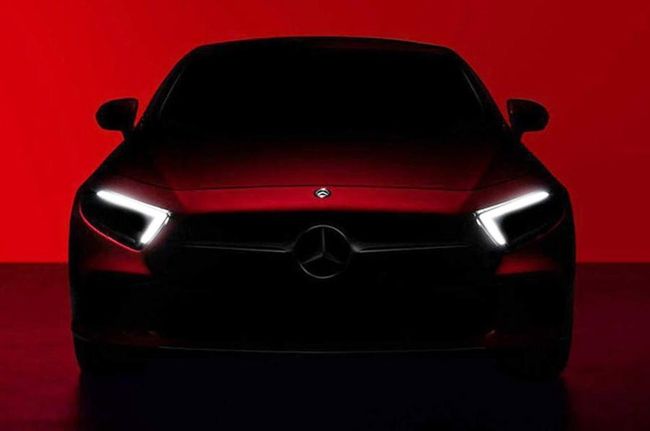 2019 Mercedes-Benz CLS teaser image released ahead of its debut