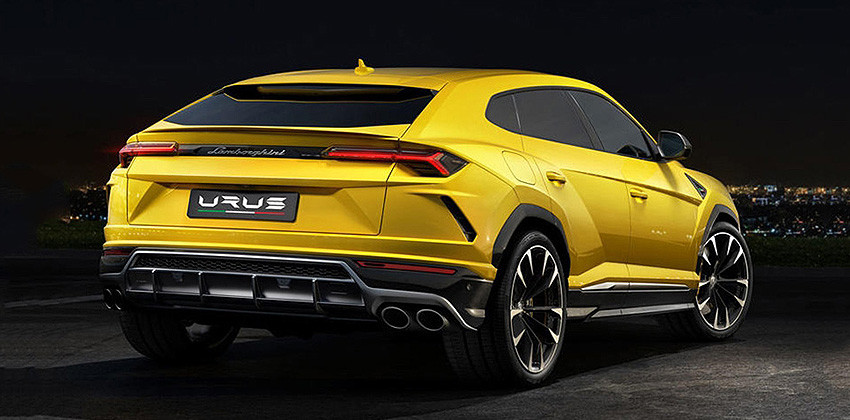 Lamborghini Urus Rear