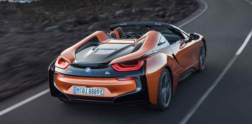 BMW i8 Roadster Rear