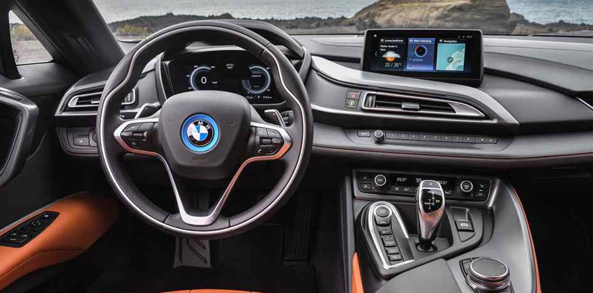 BMW i8 Roadster Cabin