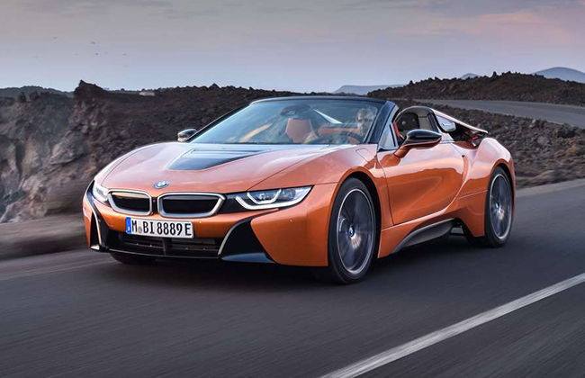BMW i8 Roadster revealed at 2017 Los Angeles Auto Show
