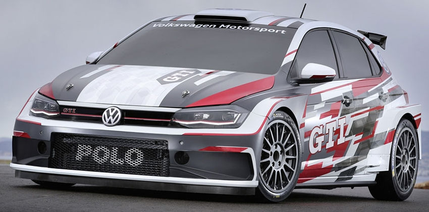 2018 Volkswagen Polo GTI R5 rally car revealed