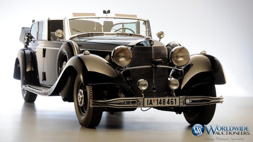 Langka! Mercedes-Benz Klasik Bekas Adolf Hitler Dilelang