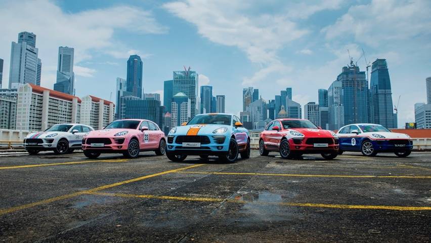 Porsche Dandani Lima Macan Dengan Corak Balap Ikonik