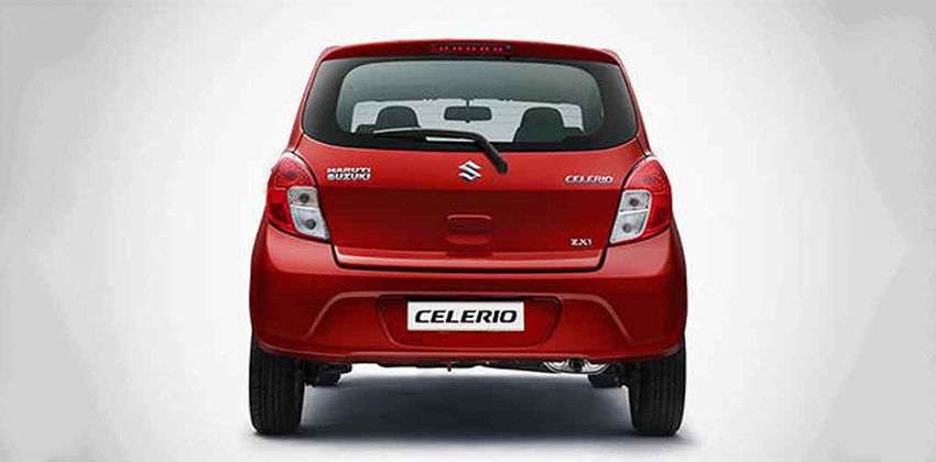 2018 Celerio Rear