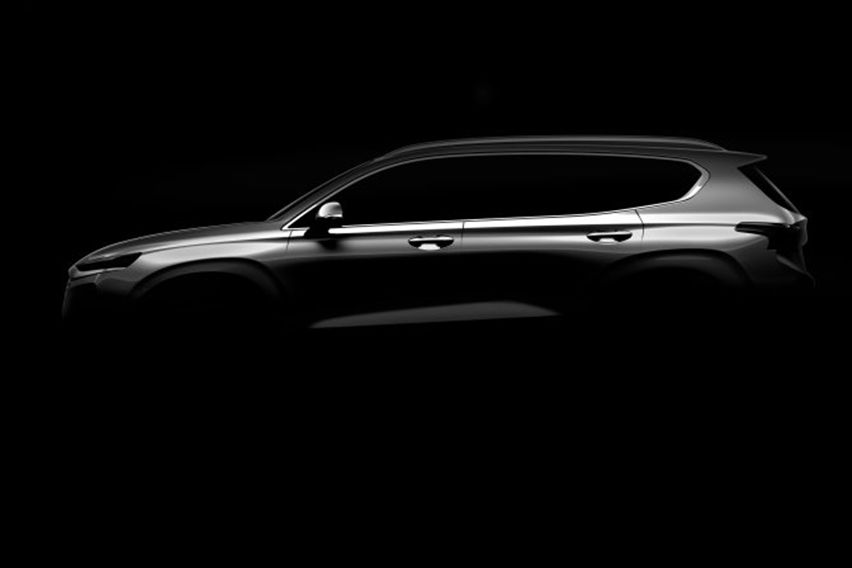 Hyundai Pamer Teaser SUV Santa Fe Baru
